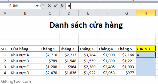 CÁCH SỬ DỤNG HÀM TRUNG BÌNH VÀ HÀM TRUNG BÌNH CÓ ĐIỀU KIỆN TRONG EXCEL